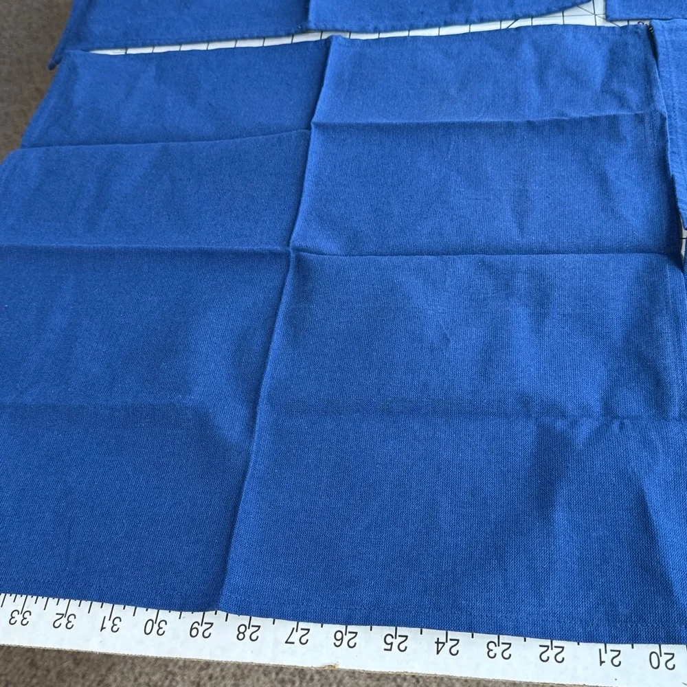 Pier 1 Imports Cotton Napkins Set of 4 – Blue – 20x20 – Made in India